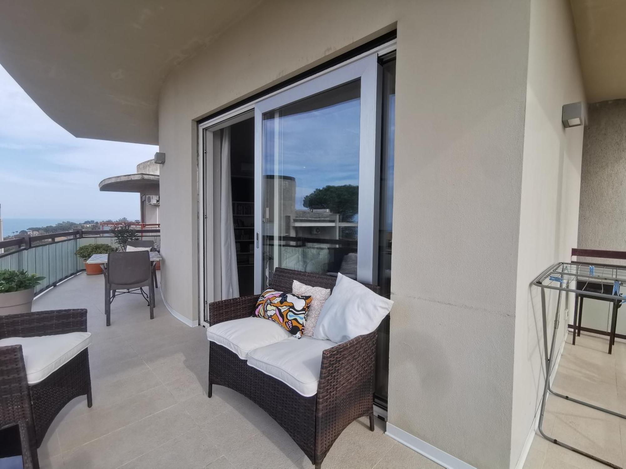 Zaghouses - Sea View Apartments In Sicily Agnone Bagni Esterno foto