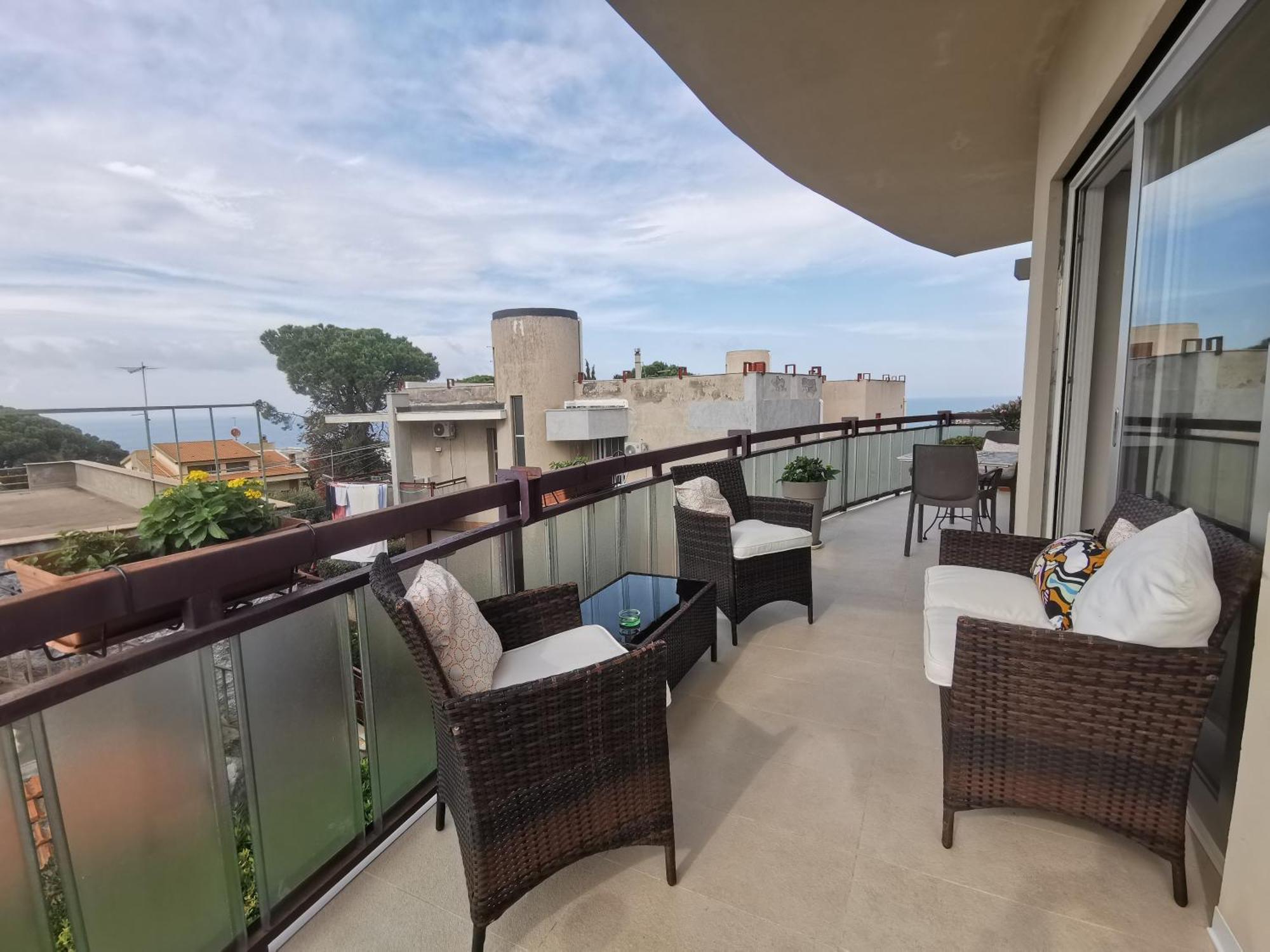 Zaghouses - Sea View Apartments In Sicily Agnone Bagni Esterno foto